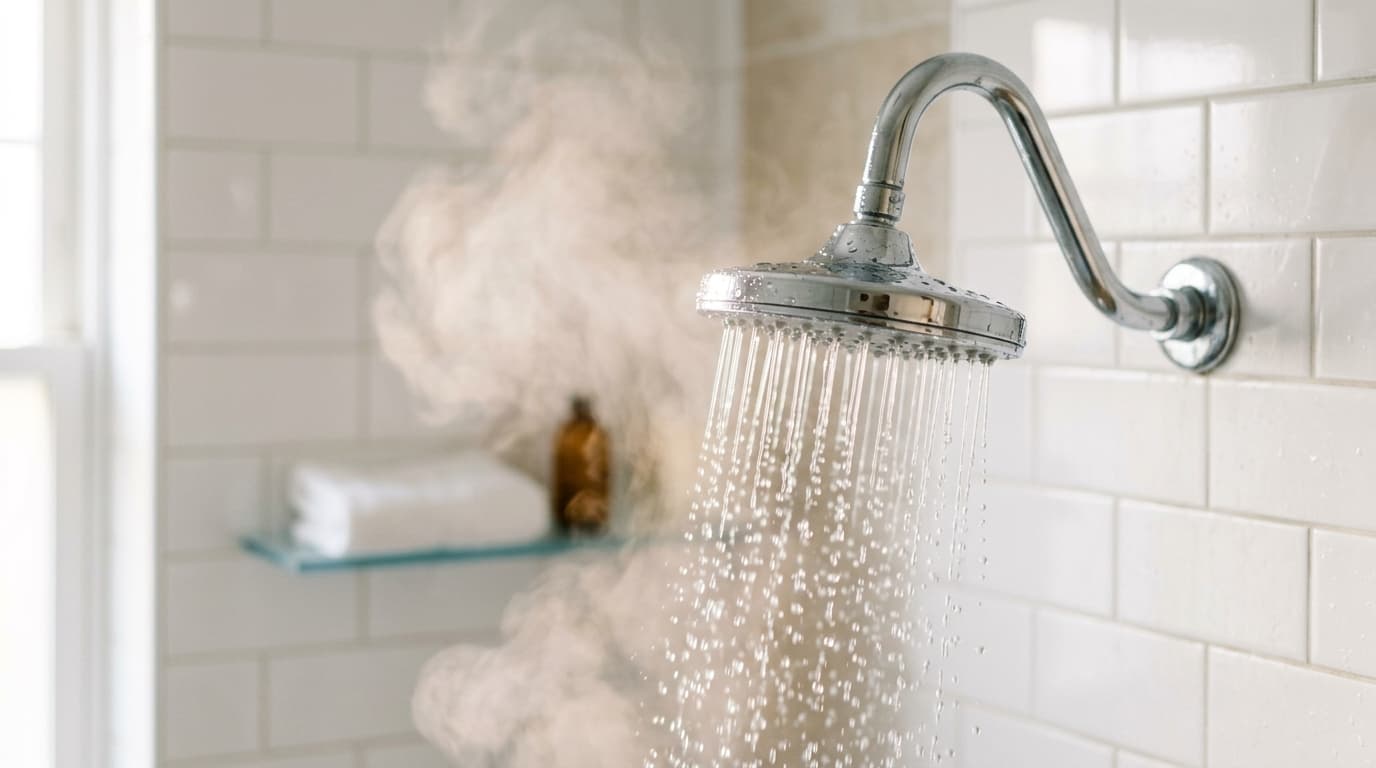 Consommation d'eau d'une douche : litres et coût belge