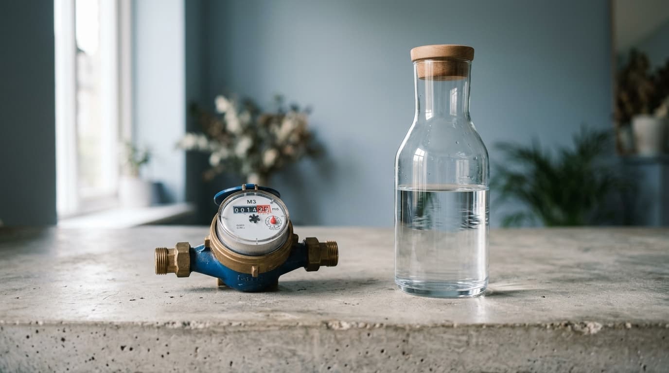 Consommation d'eau moyenne par personne en Belgique