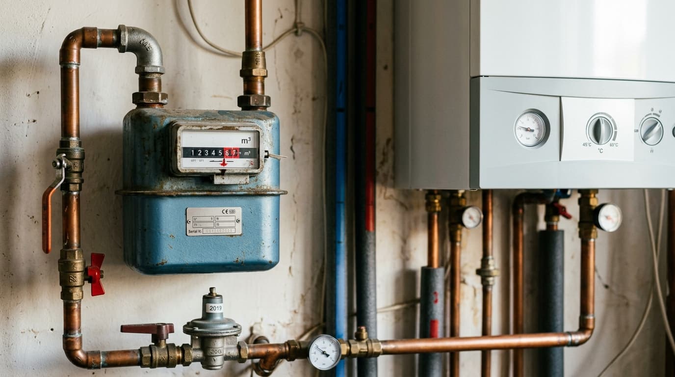 Conversion m³ gaz en kWh : le kWh payé et le kWh chauffé